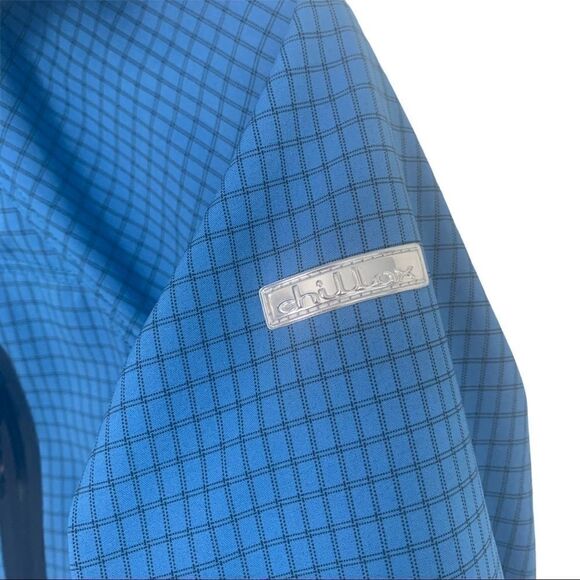 Chillax Blue Plaid Windbreaker Jacket - Picture 5 of 11